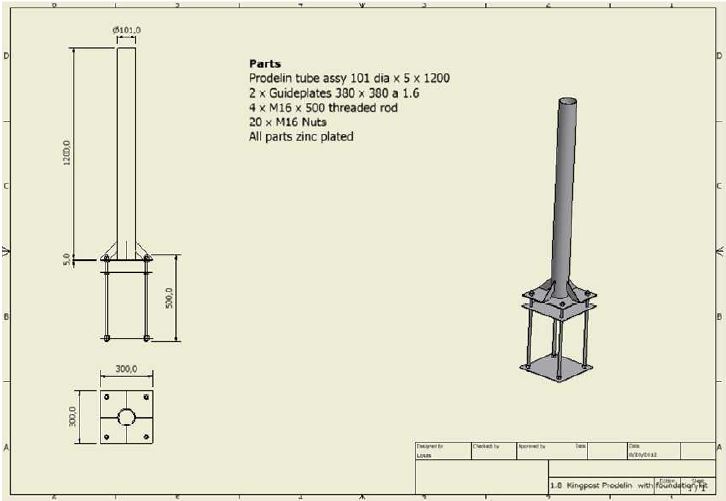1.8m Pen Mount Bracket